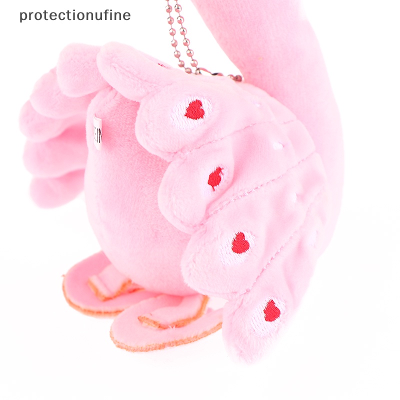 Móc Khóa Hình Con Công Hoạt Hình Nhồi Bông Đáng Yêu PR3VN