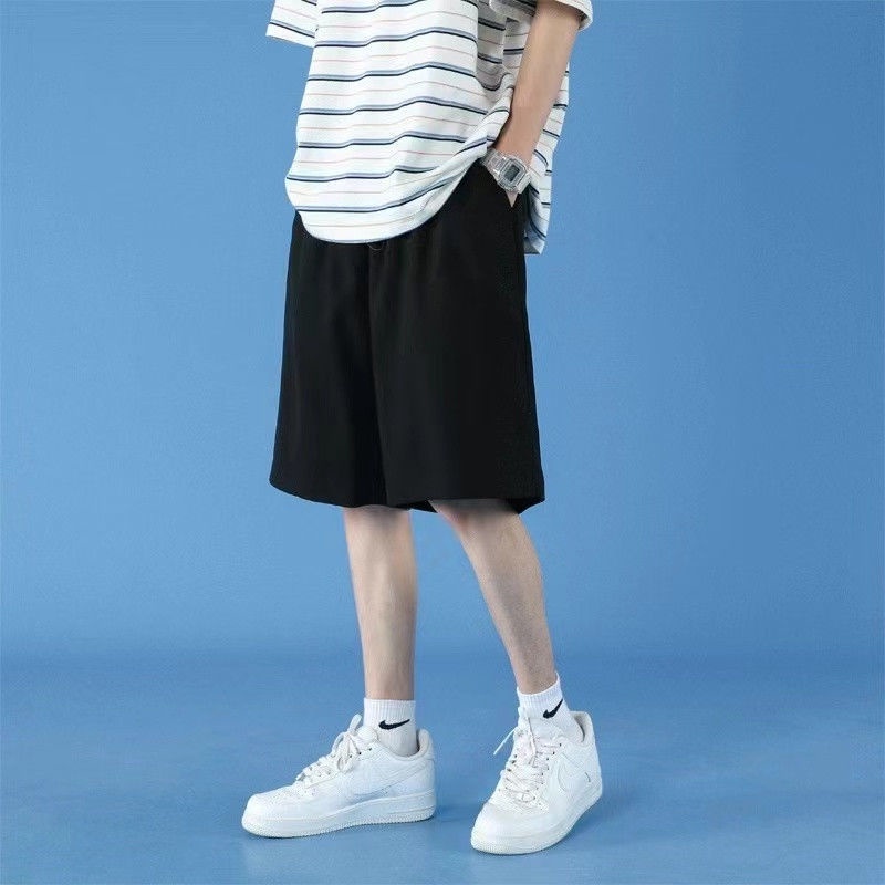 Quần ngắn ống rộng Phong Cách Hàn Quốc Thời Trang Mùa Hè Cho Nam
