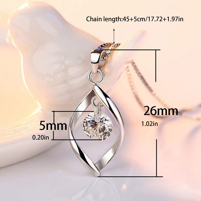 Ygt Vòng cổ Mặt Hình Học Đính Đá Zircon Pha Lê Sáng Tạo Thời Trang Dành Cho Nữ