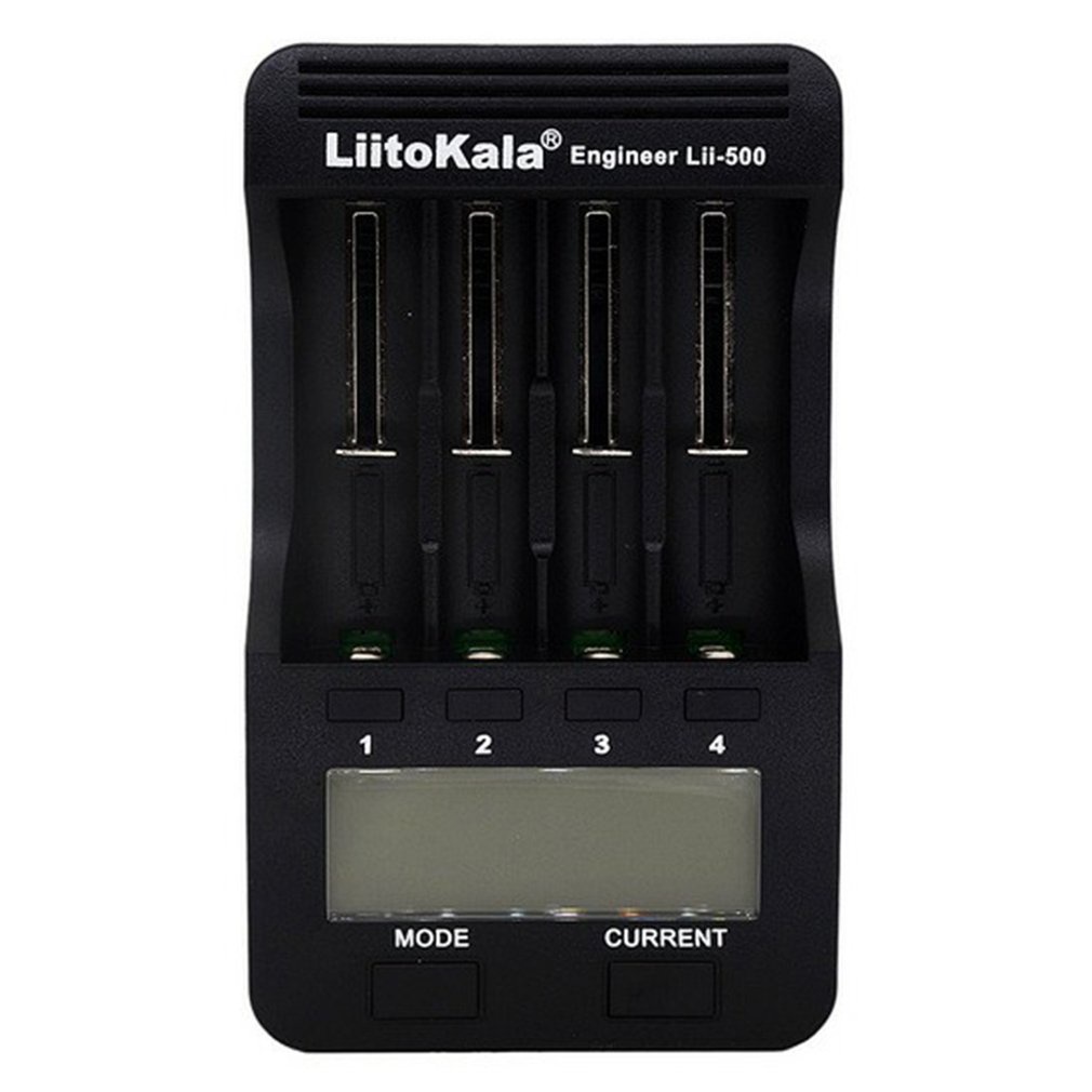 Lithium Battery Charger Lii-500 18650/26650 Charging Adapter Lcd Display Digital Chargers Batteries Charge Device With Screen [Q/6]