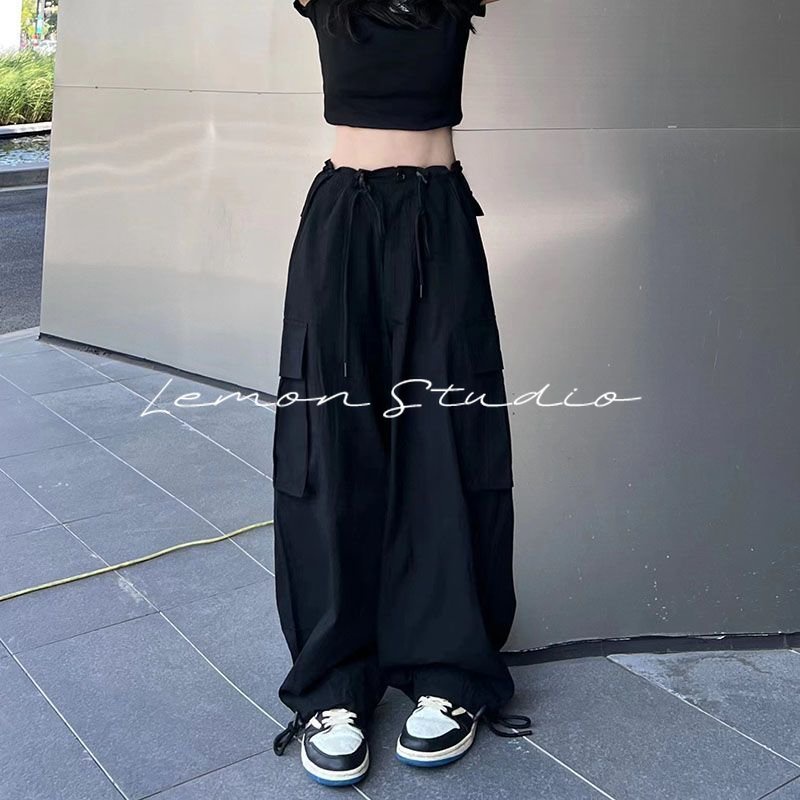 Lemon studio Quần Chanh Ống Rộng Lưng Cao TJL014