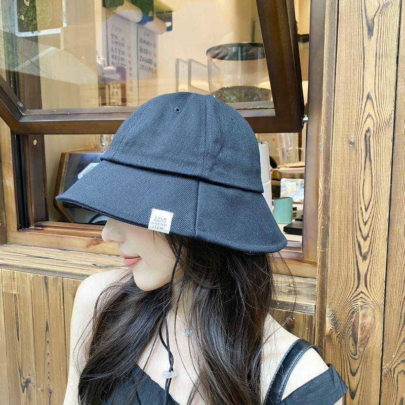 Nón Tai Bèo Vành Rộng Màu Trơn Chống Gió Phong Cách Hàn Quốc Thời Trang Xuân Hè Hàng Mới