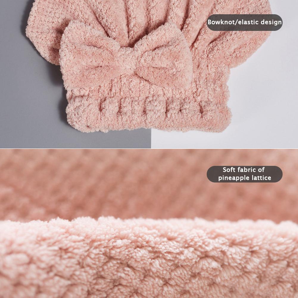 Mũ Trùm Đầu Làm Khô Tóc Nhanh Phong Cách Mới Cho Nữ O9C8