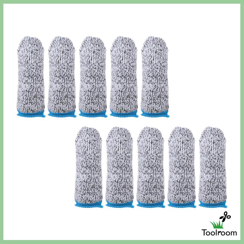 Set 10 Bao Bọc Ngón Tay Chống Trượt Chuyên Dụng Cho Thợ Làm Việc