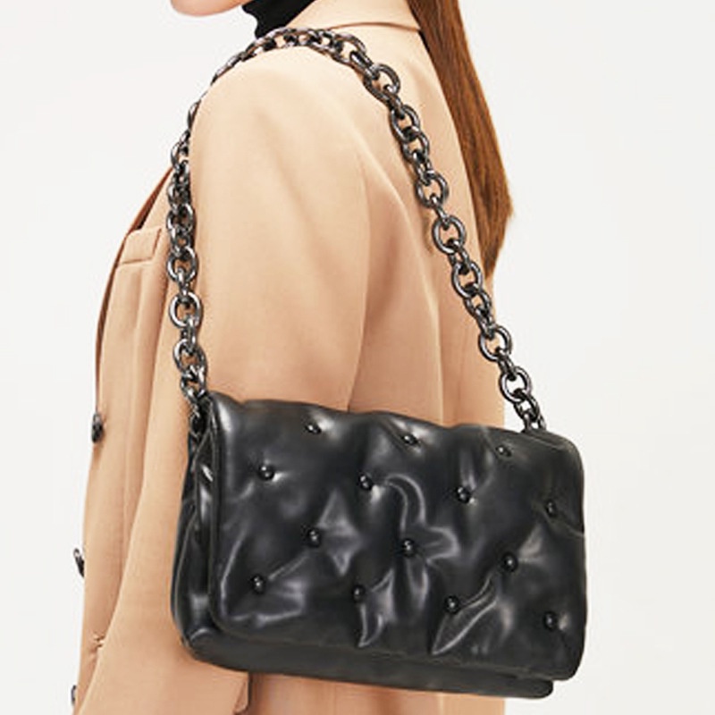 Túi Đeo Dưới Cánh Tay Chất Liệu Denim Phong Cách Retro Thời Trang Cho Nữ