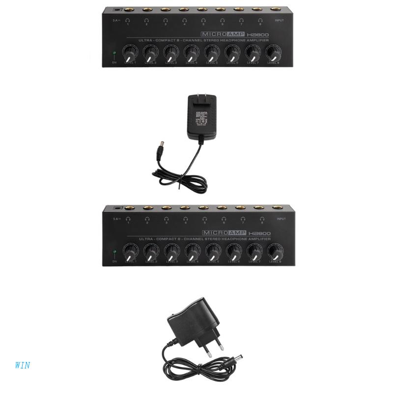 Bộ Khuếch Đại Âm Thanh 8 Kênh HA800 Siêu Trầm Cho Hoạt Động Ngoài Trời