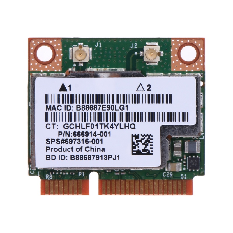 Áo Khoác Dáng Dài Thời Trang Sành Điệu Cao Cấp Cho Nữ943228Thẻ WiFi Không Dây Mini HMB 802.11a / b / g / n 300Mbps Băng Tần Kép 4.0 Cho HP SPS 718451-0