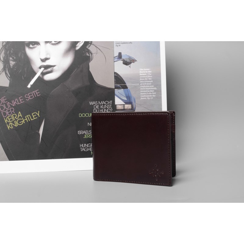 Ví Da Nam Dáng Ngang Nhiều Ngăn Cao Cấp Thời Trang Chất Liệu Da Bò