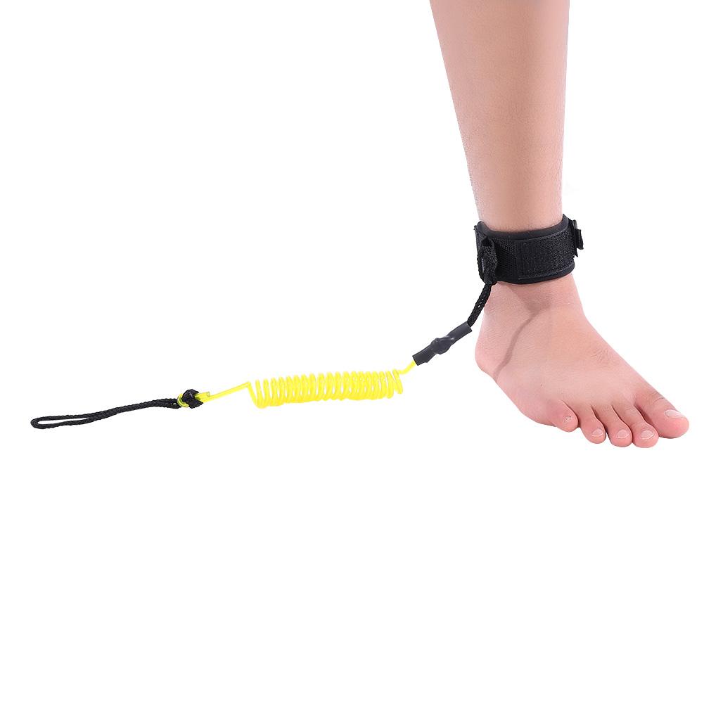 Dây Lò Xo Chân Chống Đứng 5mm Cho Ván Lướt Sóng (Màu Vàng)