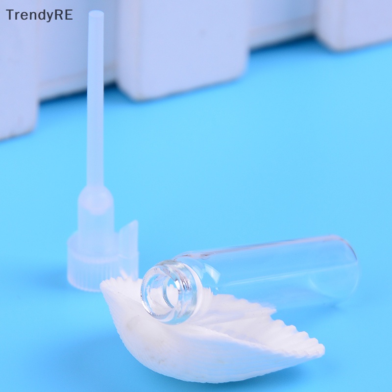 Set 10 / 50 Bình Thủy Tinh Rỗng mini 1ml Đựng Dầu Thí Nghiệm Tiện Dụng