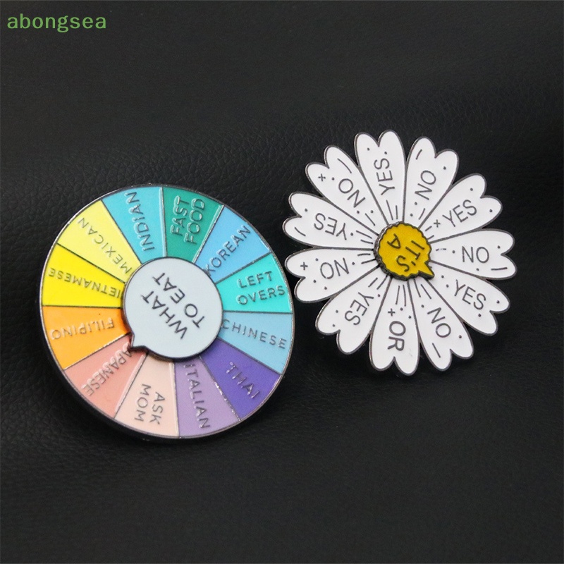 Abongsea Móc Khóa Dạng Bánh Xe Xoay Nhiều Màu Sắc Trang Trí Túi Xách