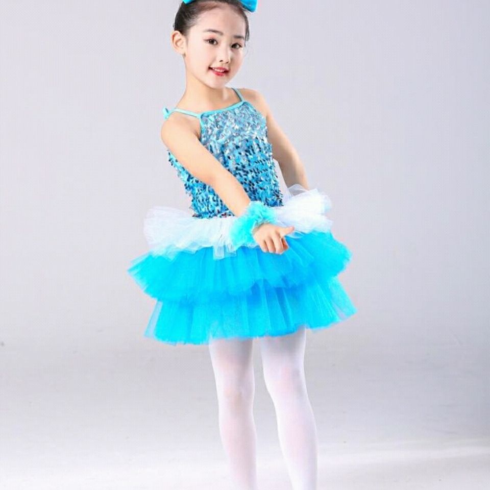 Đầm Công Chúa Hai Dây Đính Kim Sa Lấp Lánh Cho Bé Gái