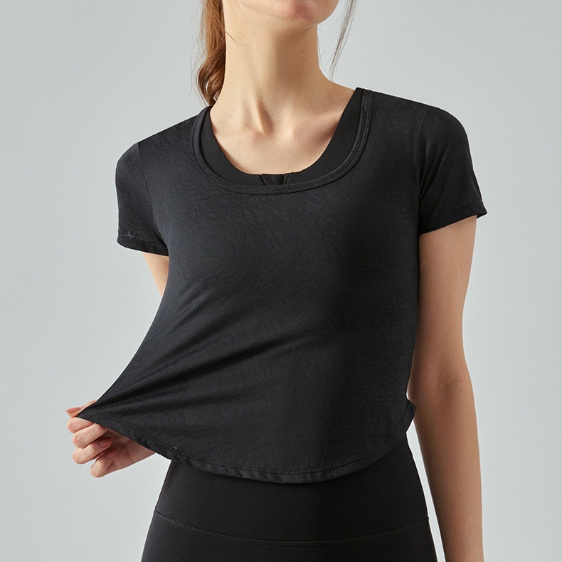 Áo Thun Thể Thao Ngắn Tay Thoáng Khí Chất Lượng