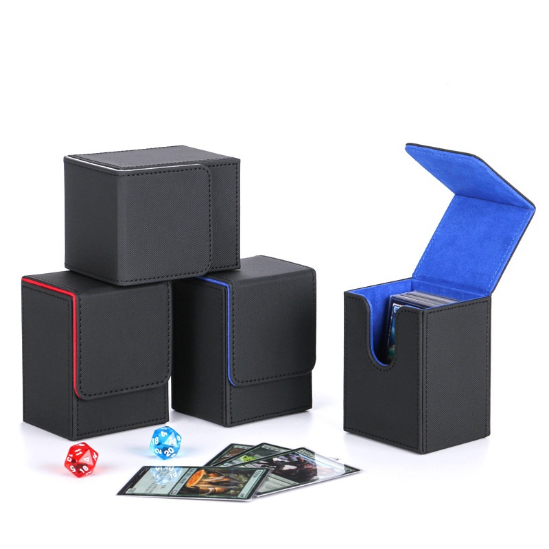 100+deck box yugioh pokemon magnetic bao da đựng thẻ hộp lưu trữ bộ sưu tập