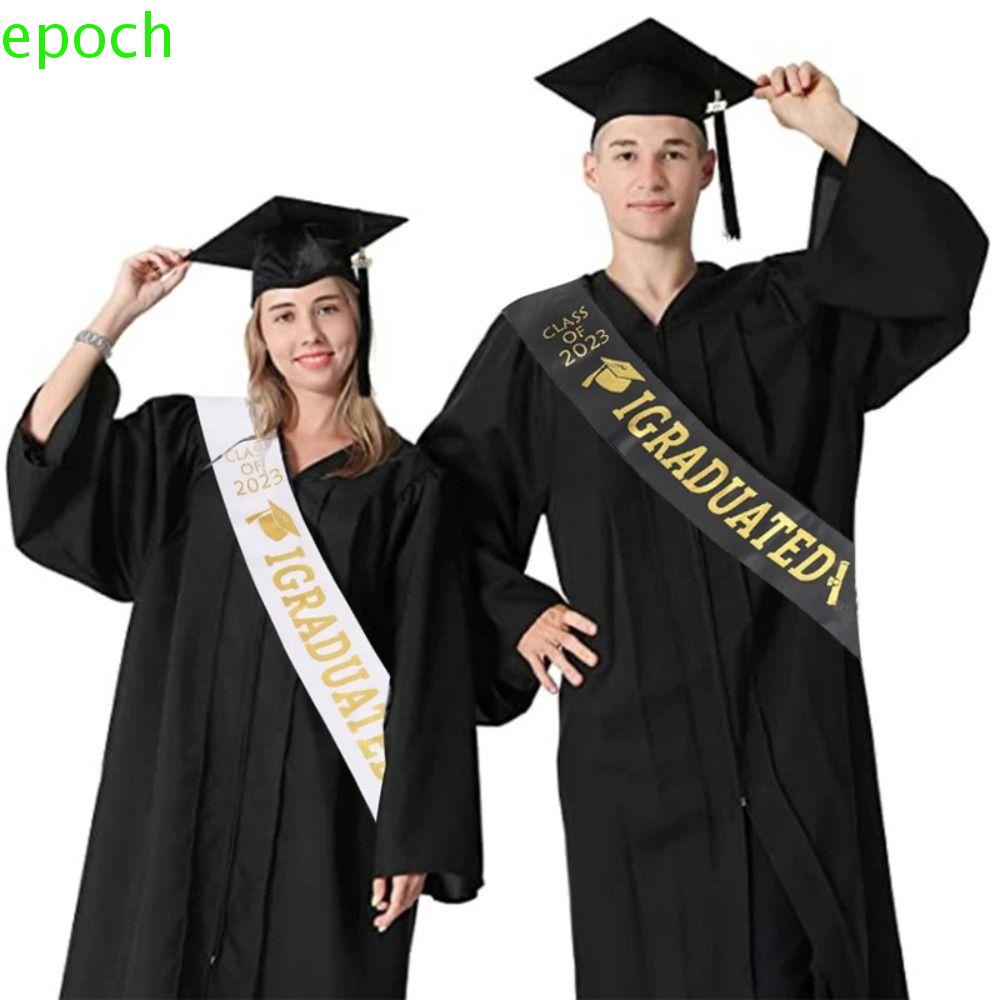 Epoch Set Dây Nịt Đeo Vai Vải Lụa Satin Trang Trí Lễ Tốt Nghiệp Cho Nam Và Nữ