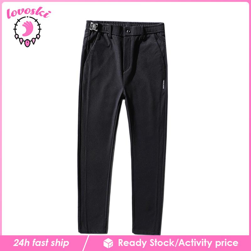 [Lovoski] Quần Dài Ôm Dáng Co Giãn Thời Trang Mùa Hè Cho Nam