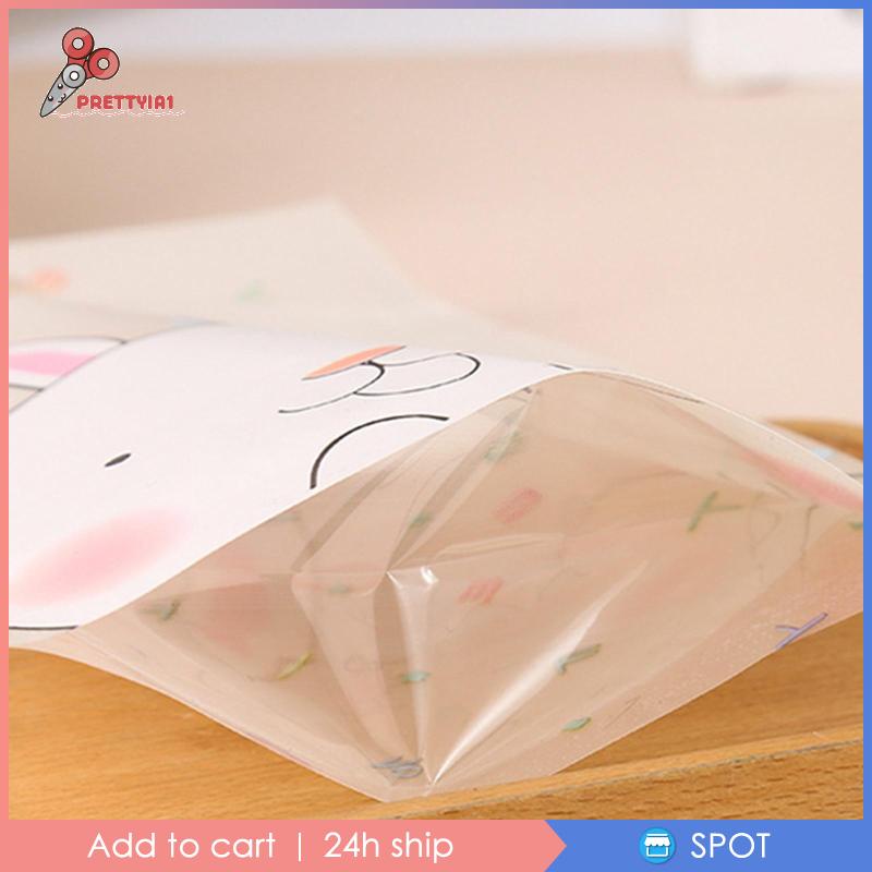 1 [Prettyia1] 50 Túi Đựng Bánh Kẹo Nhỏ Tự Niêm Phong Cho Bữa Tiệc