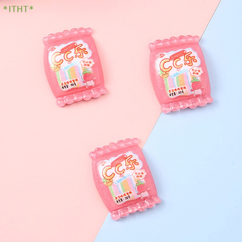 Bộ 5 Kẹo Sô Cô La Bằng Nhựa Resin Đáng Yêu Cho Nhà Búp Bê Mới