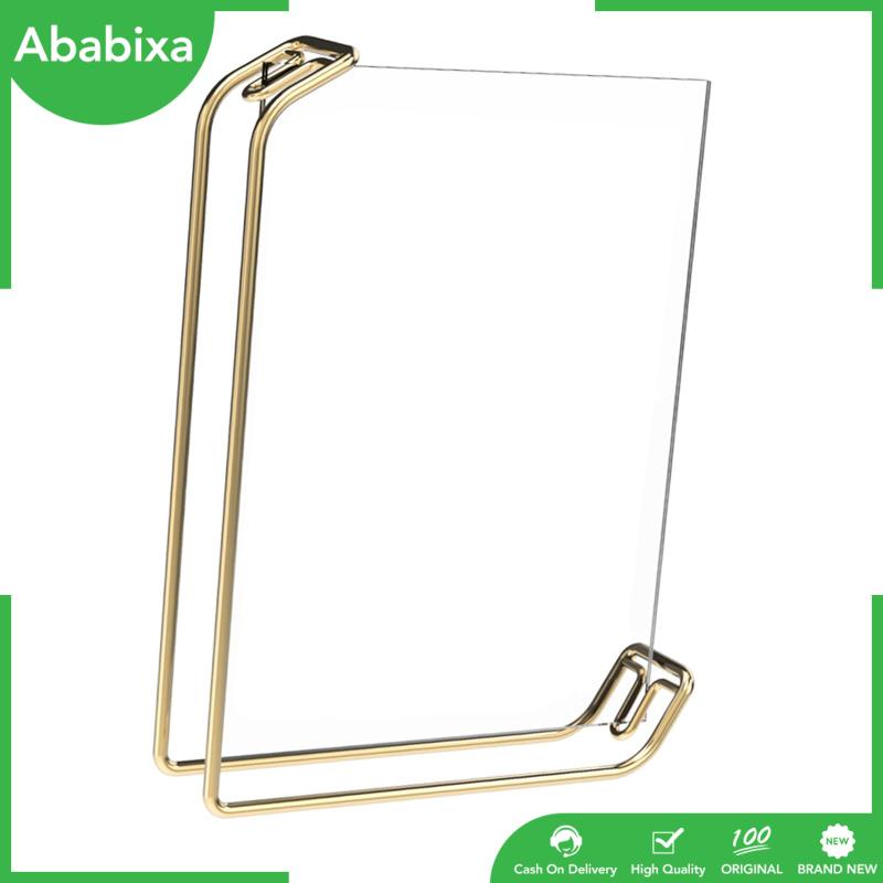 Khung Ảnh Acrylic Trong Suốt Có Nam Châm Để Bàn Trang Trí