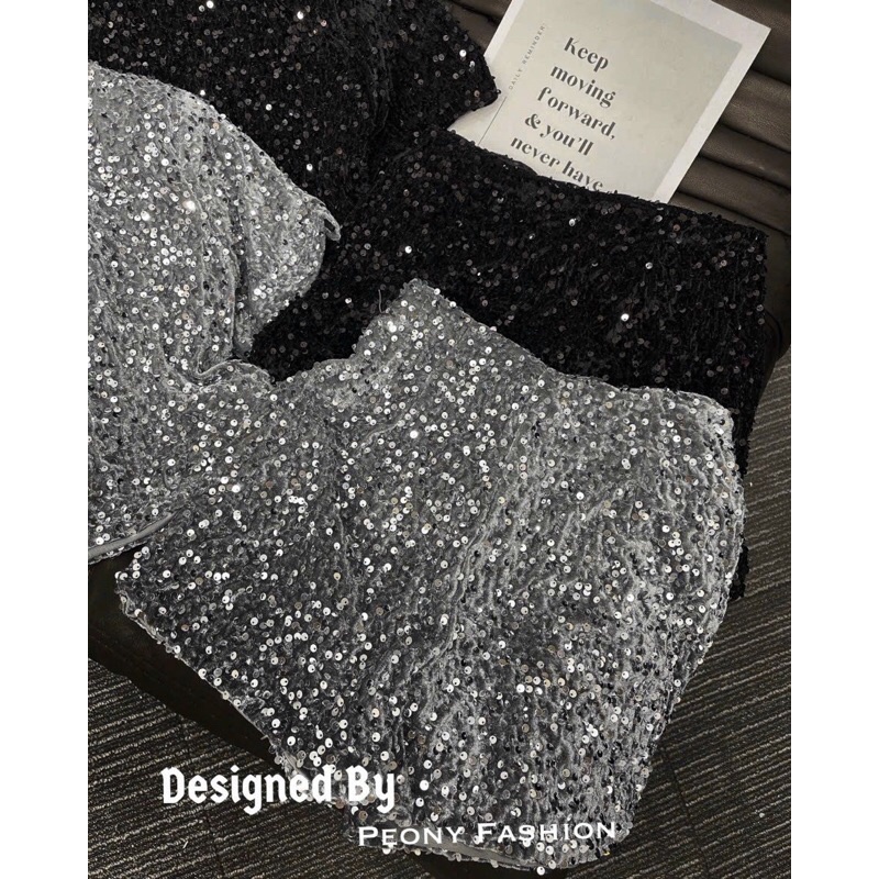 Set áo quần bling nhũ