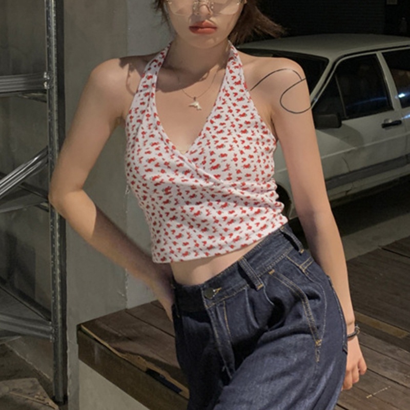 Áo Hai Dây Hở Lưng Ôm Dáng Thời Trang Mùa Hè Quyến Rũ