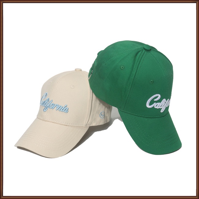 Nón Lưỡi Trai Màu Sắc Đơn Giản Bằng Cotton Thời Trang Unisex