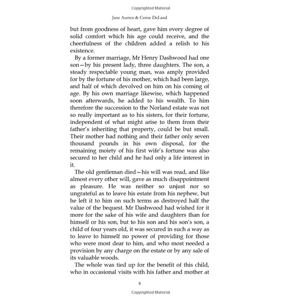 Sense and Sensibility