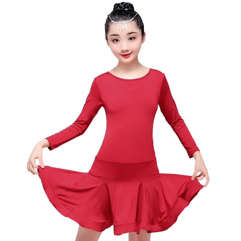 Đầm Khiêu Vũ Nhảy Latin Xinh Xắn Cho Bé Gái