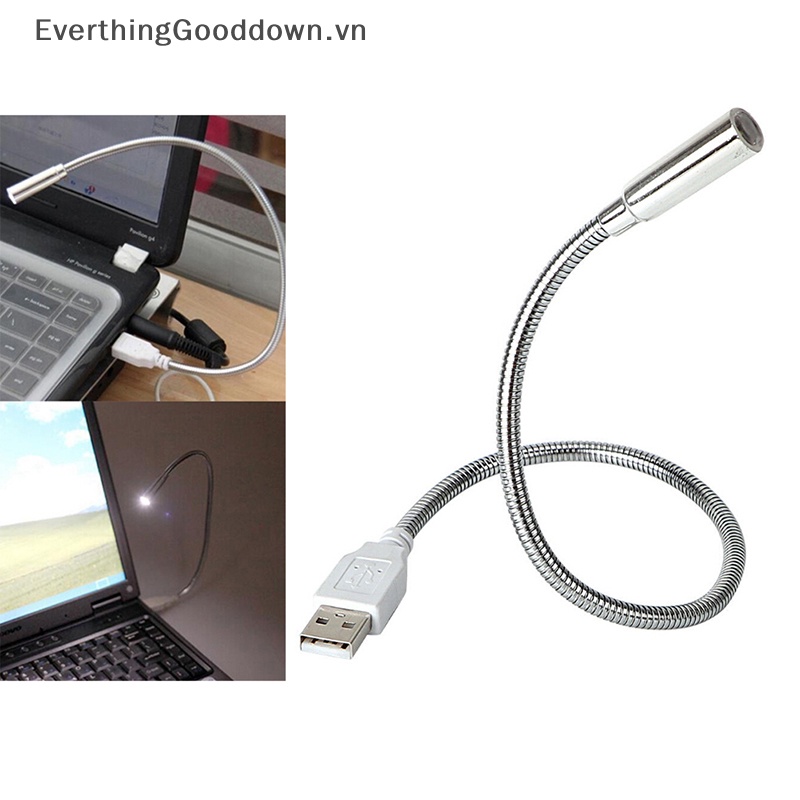 Everthinggooddown 1 Đèn LED Đọc Sách USB Dành Cho Máy Tính Xách Tay / notebook
