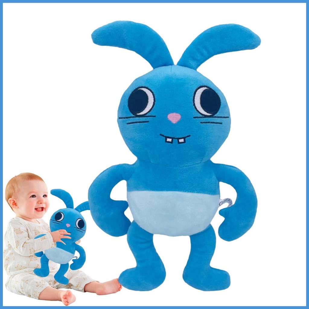 Thú Nhồi Bông Mềm Hình Chú Thỏ Đáng Yêu 30cm