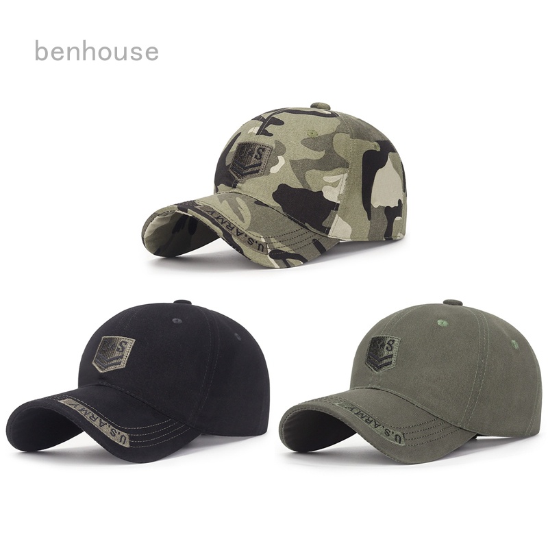 Mũ Lưỡi Trai Họa Tiết Rằn Ri Thêu Cá Tính Cho Nam