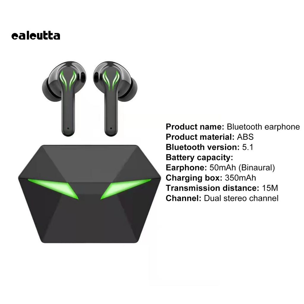 Tai Nghe Không Dây KW-01 Giảm Tiếng Ồn Công Suất Thấp Kết Nối Bluetooth 5.1 HiFi Dùng Để Chơi Game