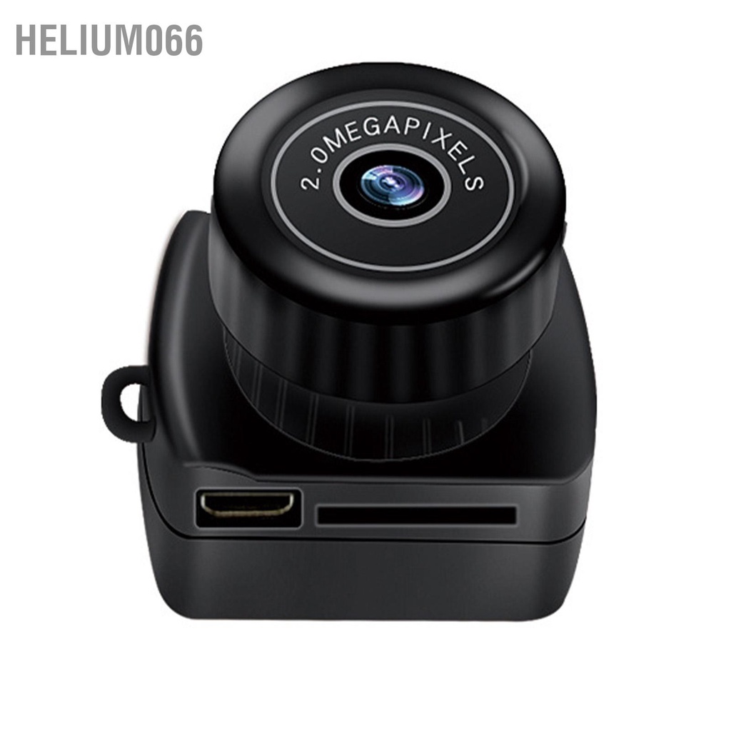 Helium066 Camera hành động HD 200 000 Pixel nhỏ có pin sạc để chụp ảnh Phát trực tiếp Vlogging