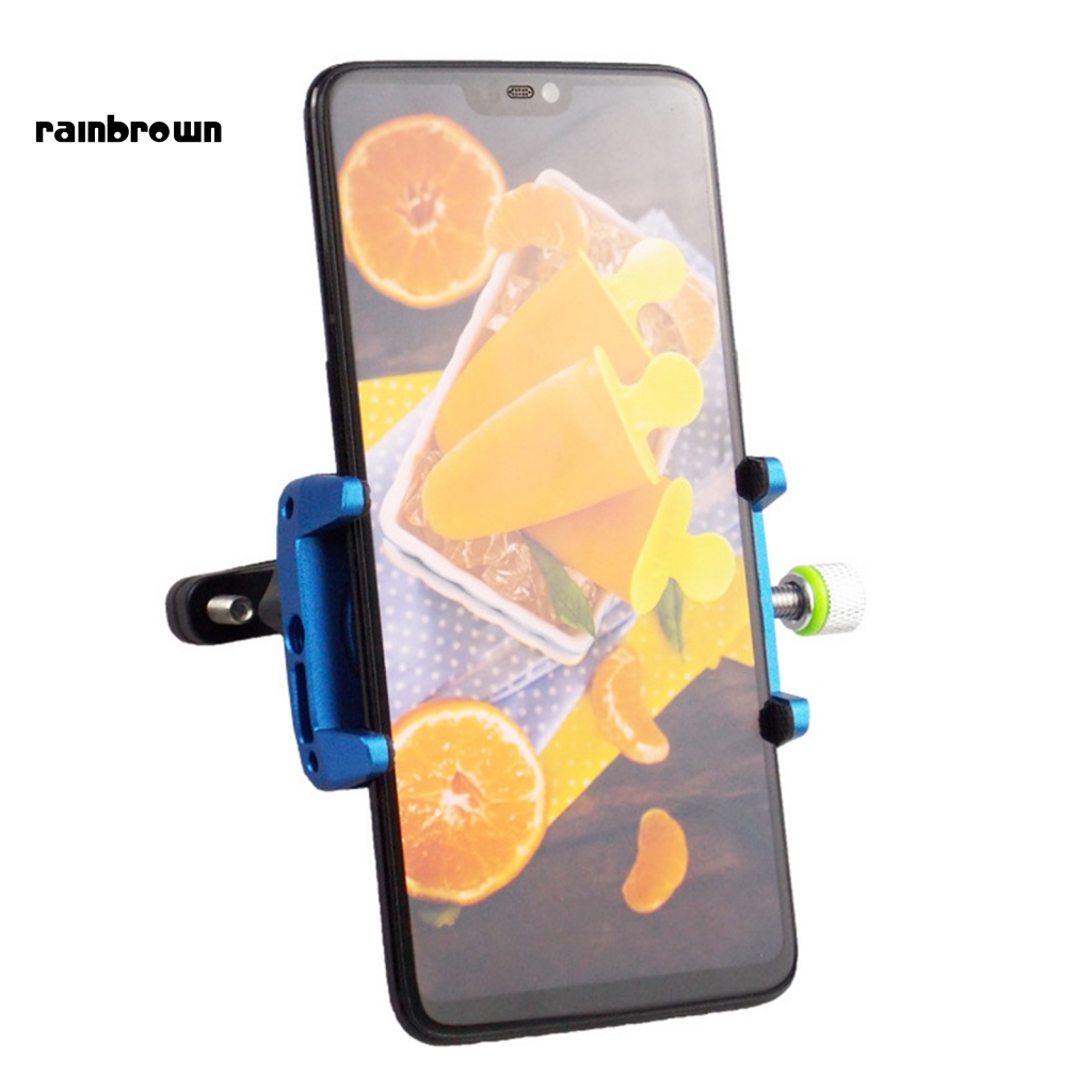 Giá Đỡ Điện Thoại Bằng Hợp Kim Nhôm Xoay 360 Độ Cho Xe Đạp Xe Máy