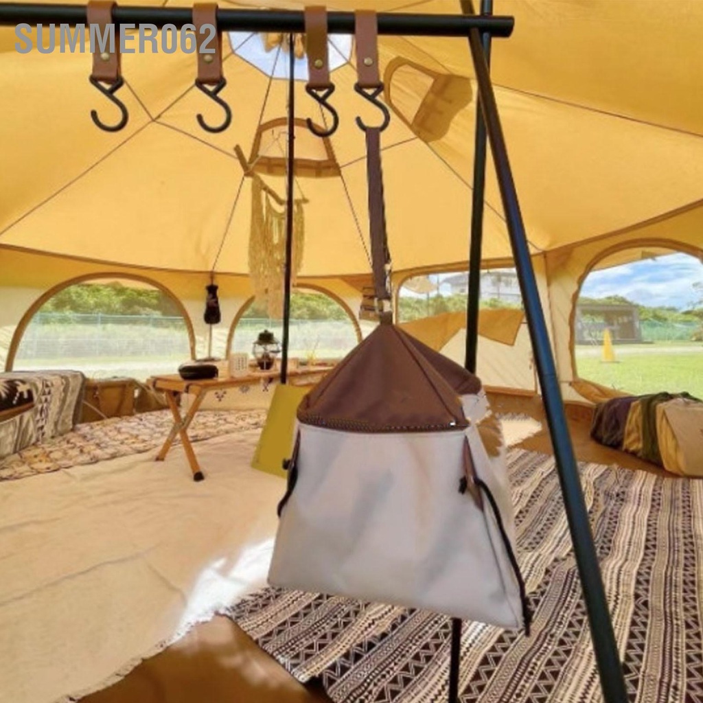 Summer062 Túi Đựng Đồ Cắm Trại Dã Ngoại Bằng Vải Oxford Dung Tích Lớn Có Thể Gập Lại Cho Ngoài Trời