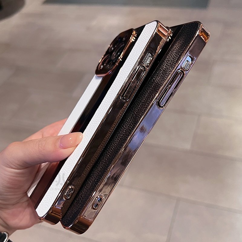 Ốp Điện Thoại Cho iPhone 14 13 Pro Max 14pro 13pro Da Phong Cách Doanh Nhân Sang Trọng 8 Màu Tùy Chọn
