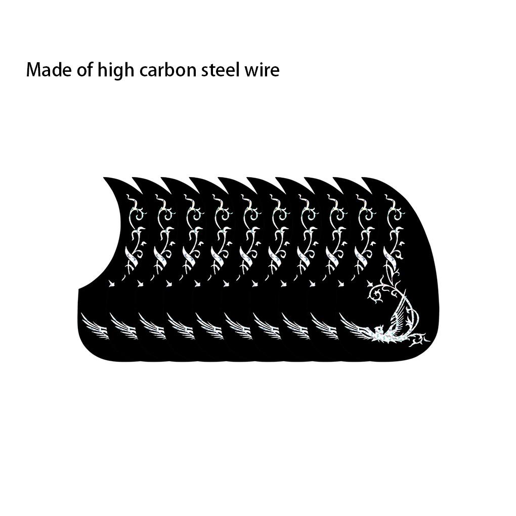 Bộ 10 Miếng Dán Bảo Vệ Chống Trầy Xước Chống Bụi Cho Đàn Guitar