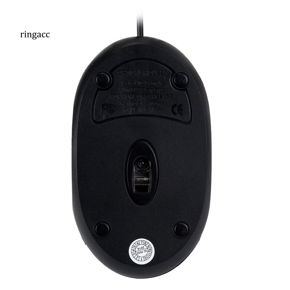 Chuột Quang RGA Có Dây Với ĐầU CắM USB Cho PC / Laptop