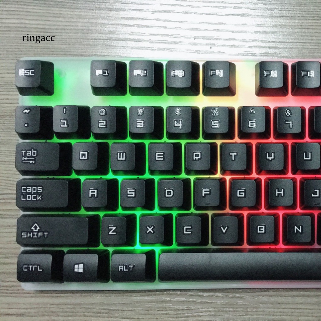 1 Bộ Bàn Phím Có Dây G21 ABS RGB 1600dpi Cho Máy Tính