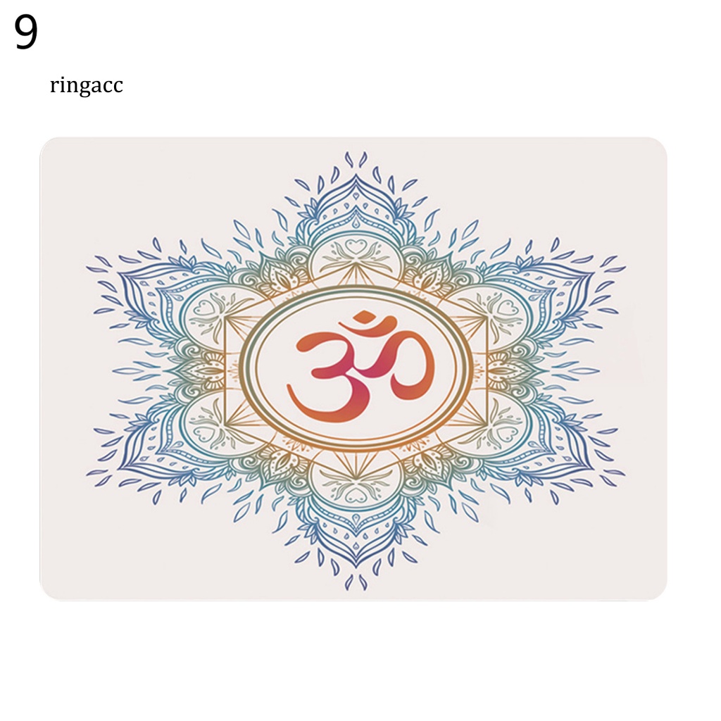 Tấm Lót Chuột RGA Bằng Cao Su Mềm Chống Trượt Họa Tiết Đôi Mắt Sáng Tạo Dùng Trong Văn Phòng