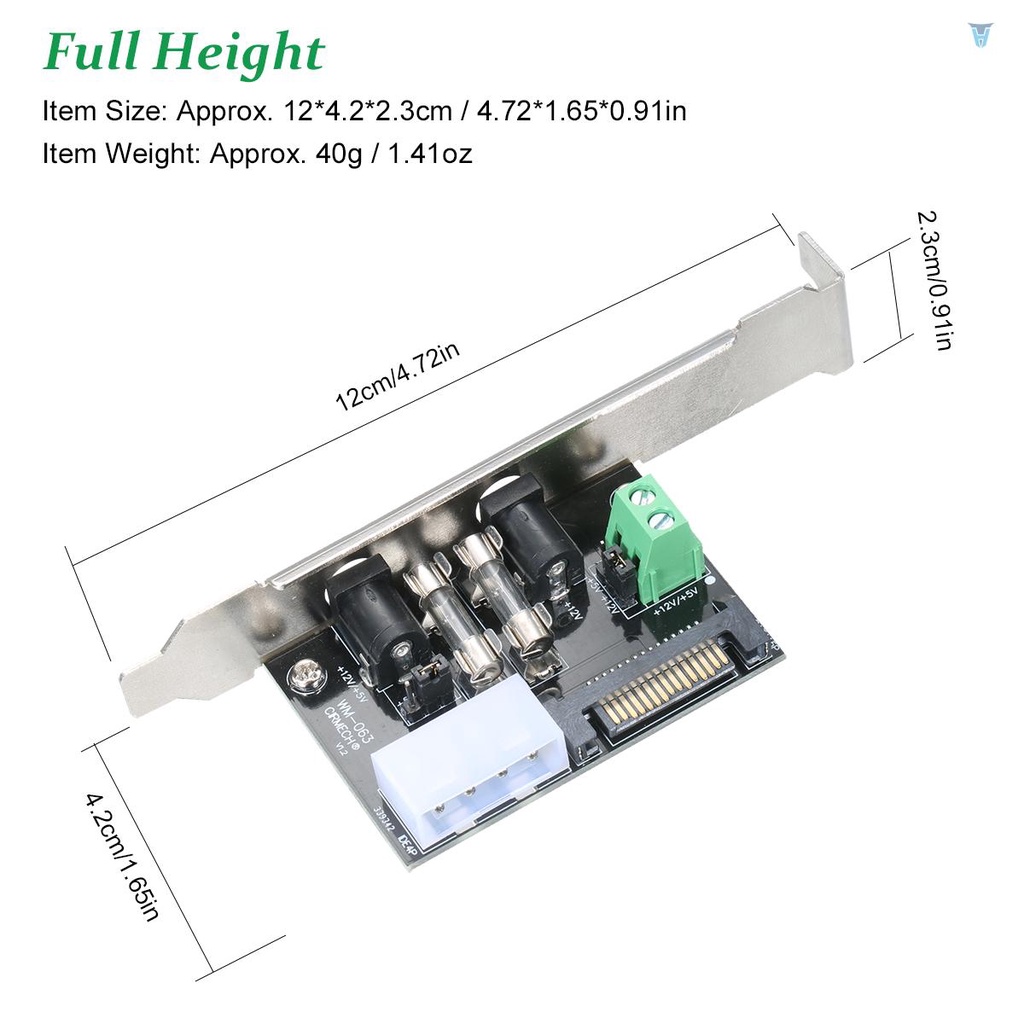 Bảng Mạch Mô Đun Điều Khiển Mở Rộng 4-Plug Cho Màn Hình / Thiết Bị Mạng / Thiết Bị Mạng DIY