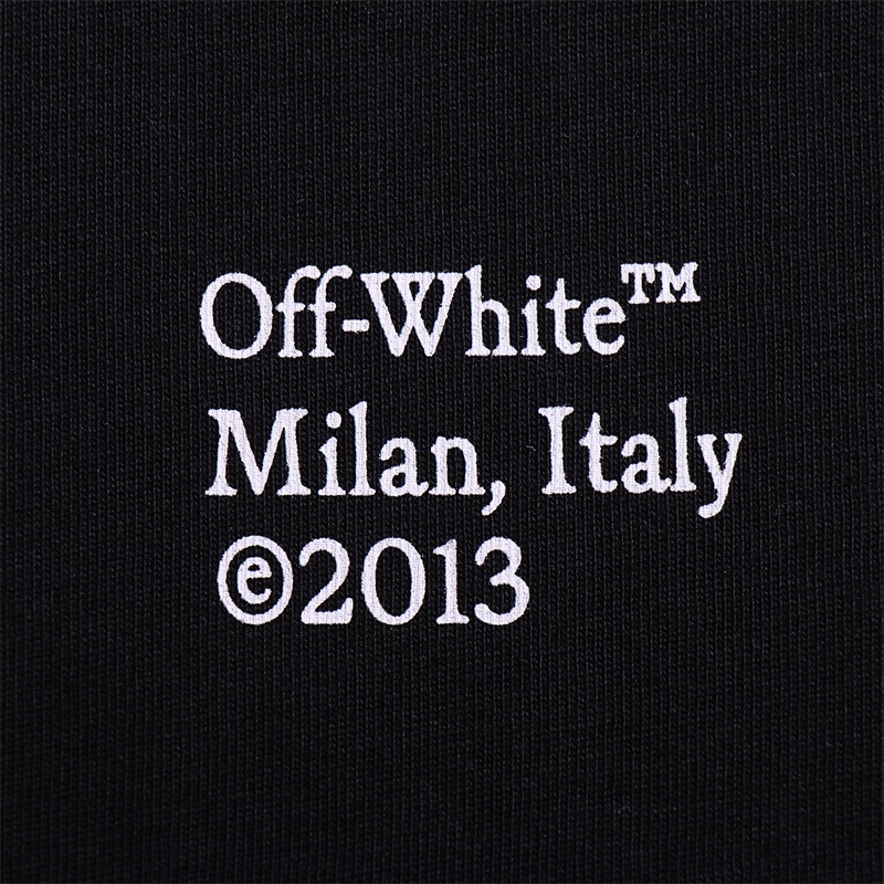 Áo Thun Thể Thao Cotton Tay Ngắn In Hình Mũi Tên Và Chữ OFF &amp; OFF Plus Size Unisex