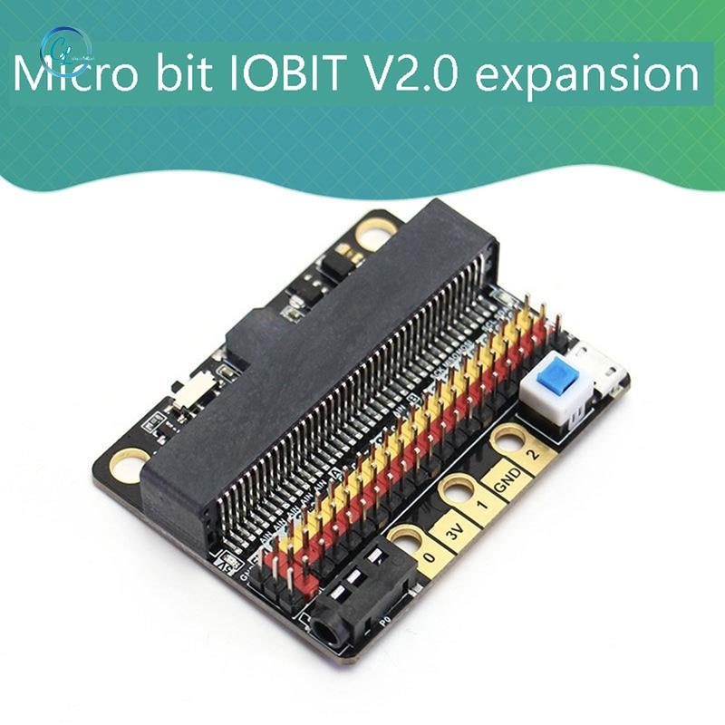 Bảng điều hợp ngang Micro 'Bit Bảng mở rộng IOBIT V2.0 cho Microbit