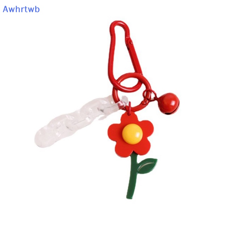 Vòng Đeo Tay / Móc Chìa Khóa Hình Hoa Hướng Dương Ngọt Ngào Dễ Thương Cho Nữ Mới