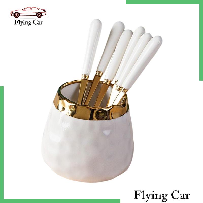 [Lzdjfmy2] Nĩa Phẳng Ăn Cà Phê Dùng Cho Bàn Ăn Nhà Bếp