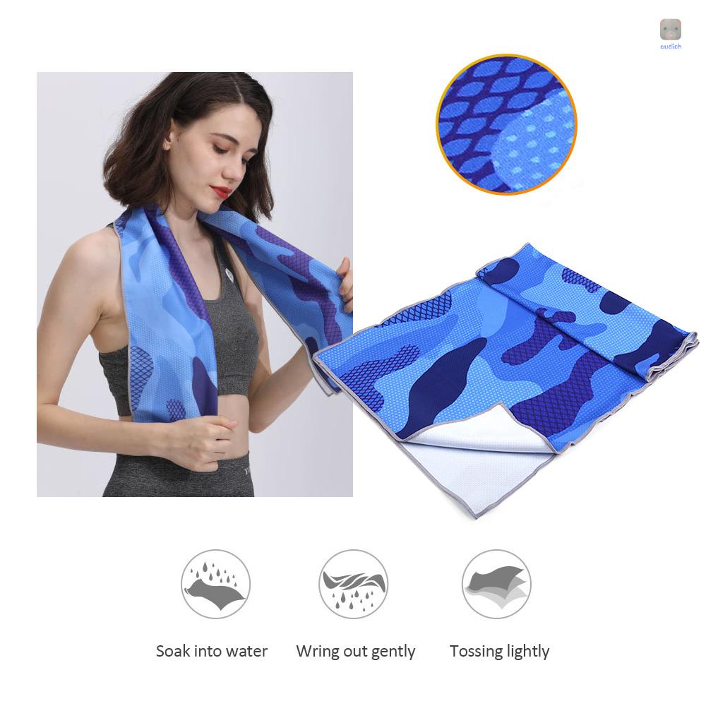 Khăn Làm Mát Thấm Hút Tốt Nhanh Khô Tiện Dụng Cho Người Tập Gym / Yoga