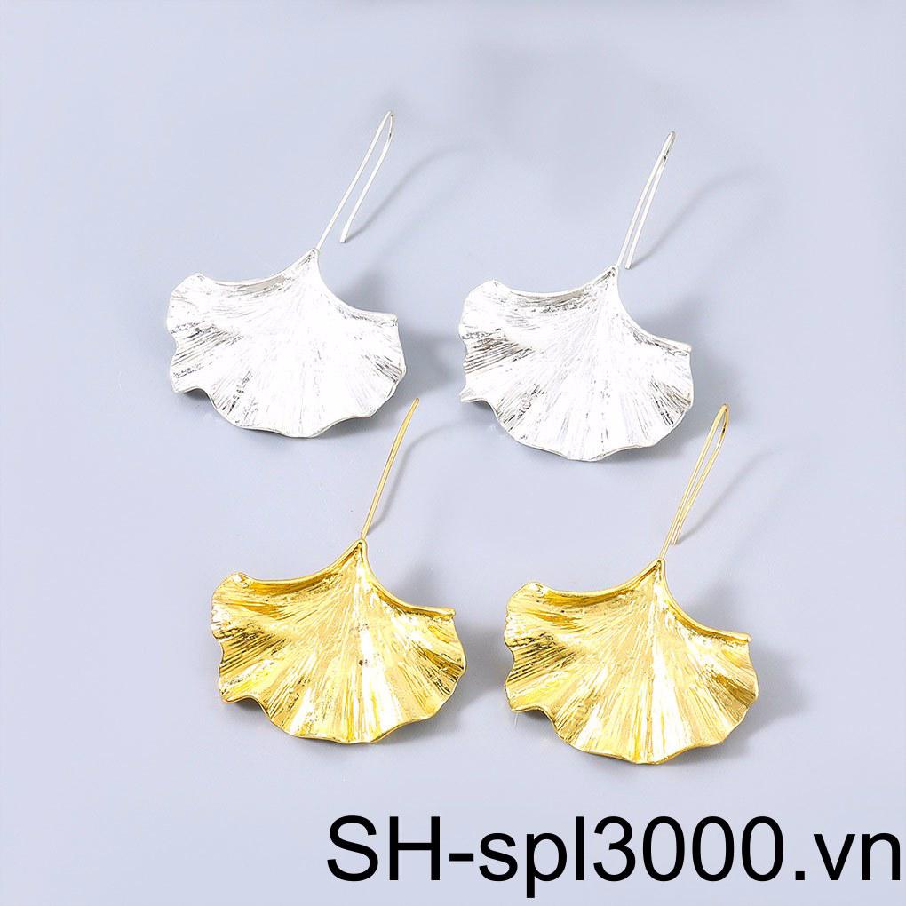 Set 2 Khuyên Tai Lá Cây Thời Trang Cho Nữ