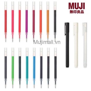   pick up  Muji Ngòi bút Gel 0.5mm   ruột bút muji chính hãng  