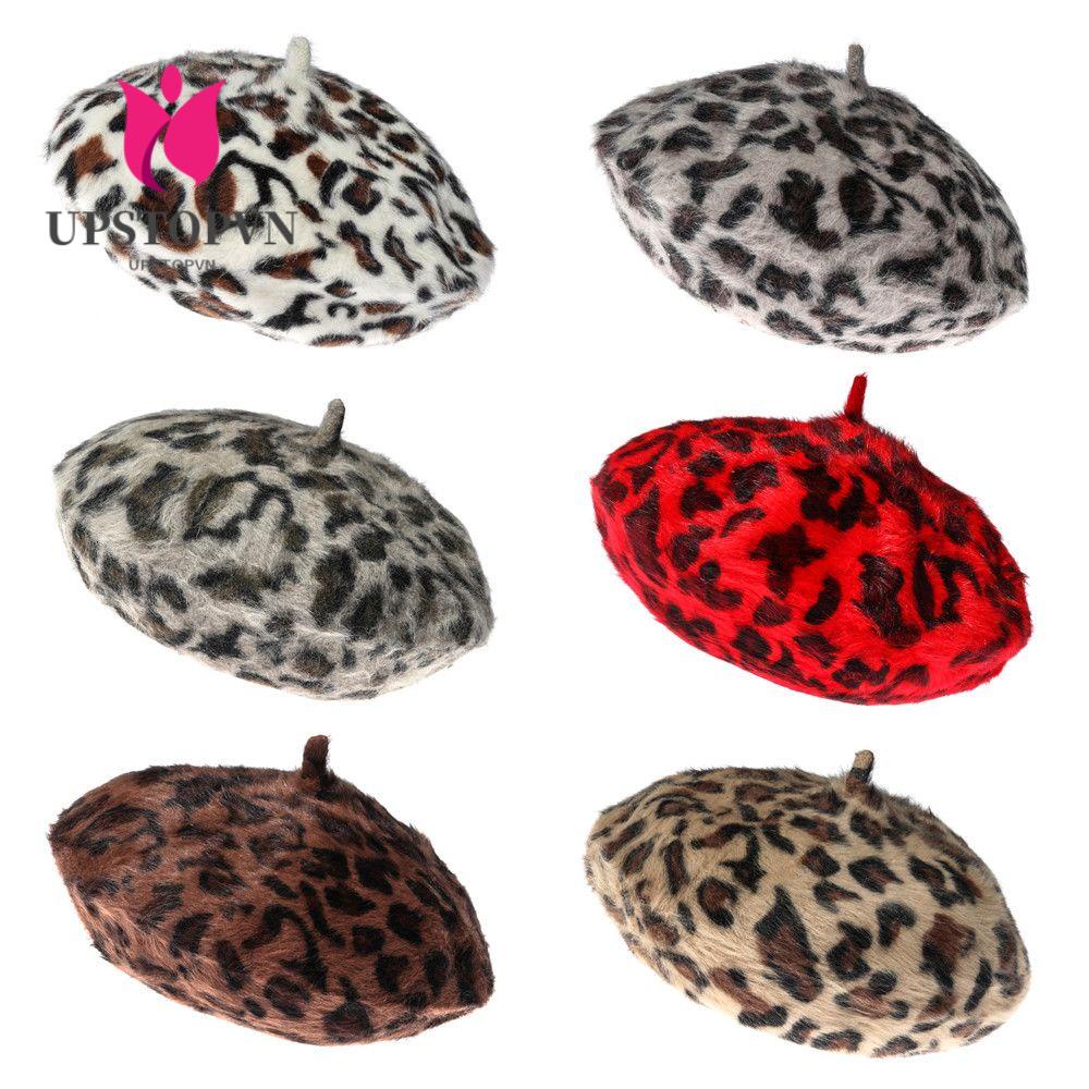 Mũ Beret Vải Mềm Phong Cách Vintage Cho Nữ