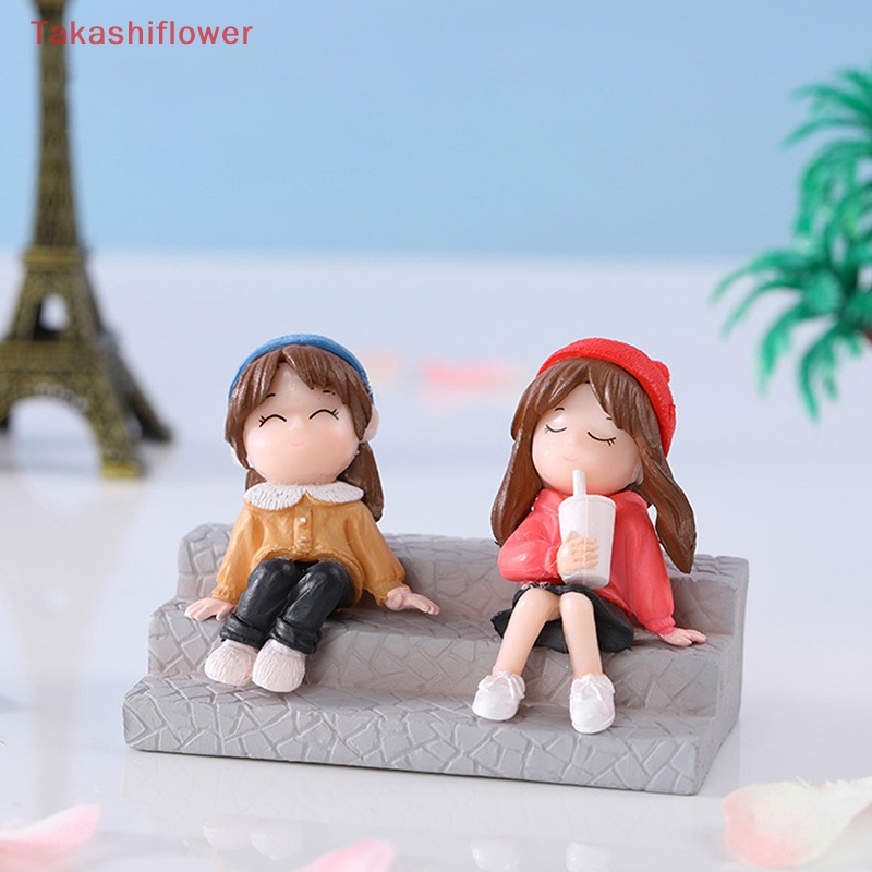 Set 3 Mô Hình Mini Trang Trí Tiểu Cảnh Sân Vườn / Nhà Cửa / Xe Hơi